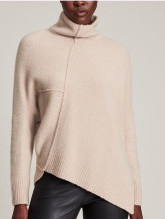 All Saints Sweaters - ALLSAINTS Lock Roll Neck Asymmetric Jumper AUTHENTIC BOUTIQUE RETAIL VERSION